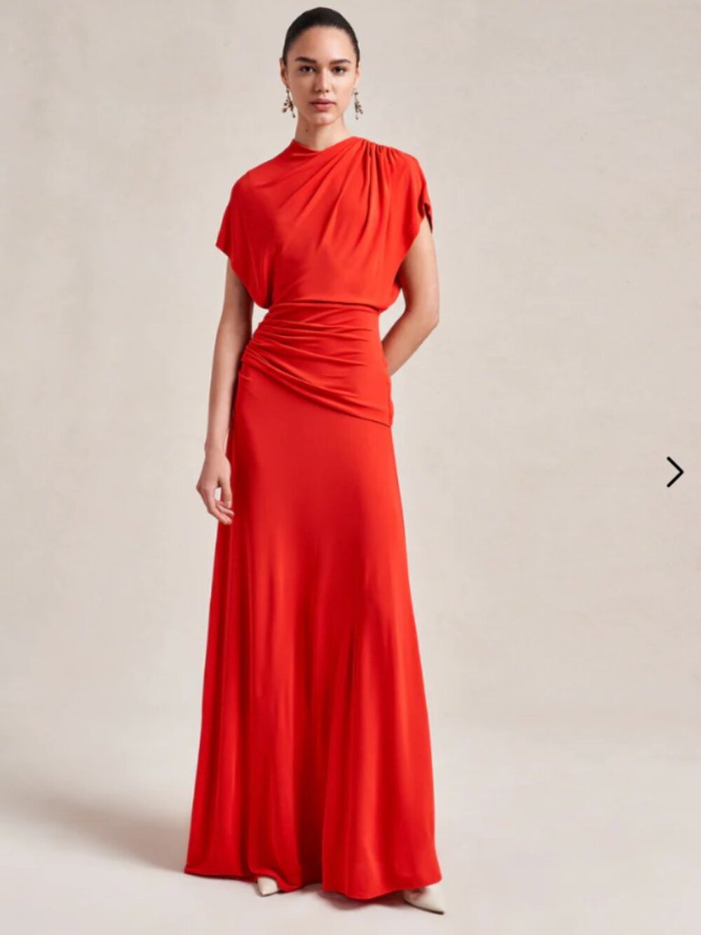 La Ligne NWT Milla dress, tomato, M - Picture 2 of 11